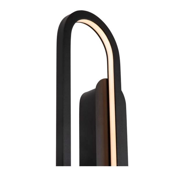 Lucide THELMA - Wall light - LED Dim. - 1x24W 2700K - Black - detail 2